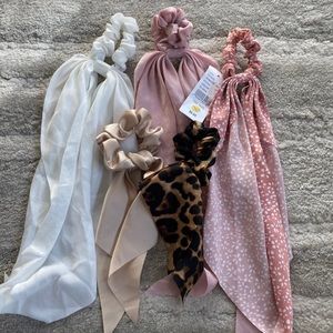 Hair Scarf Scrunchie Bundle